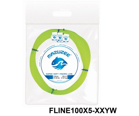 AQUA MARINE - Supersoft Fishing Line (100X5 Coils Connected)